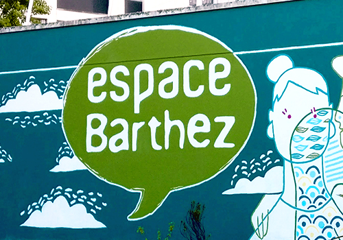 peinture murale Barthez